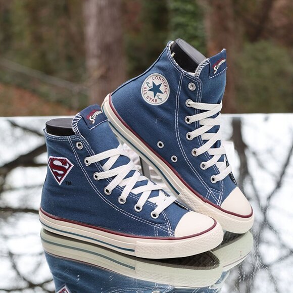 Converse Chuck Taylor All Star Hi DC Comics Superman - Picture 1 of 14